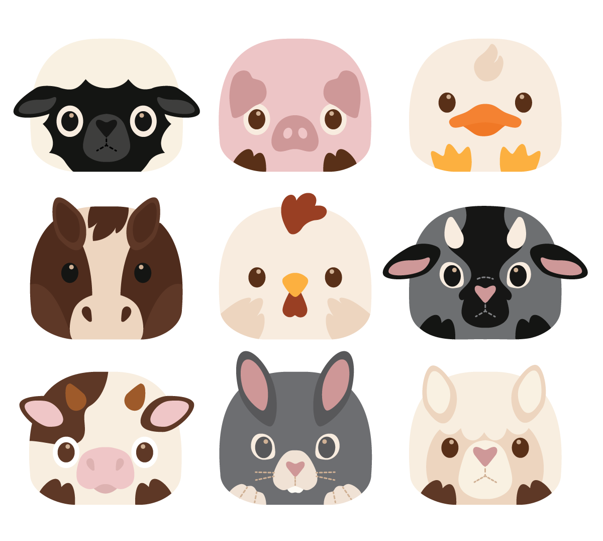 Hugo Handbag: Farmyard Friends Add-on Collection