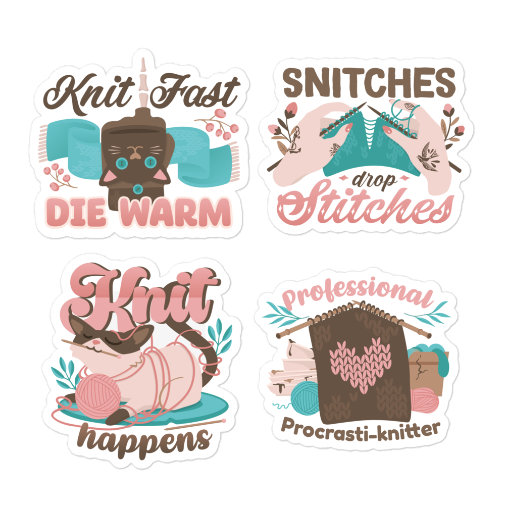 Knitty Sticker Pack